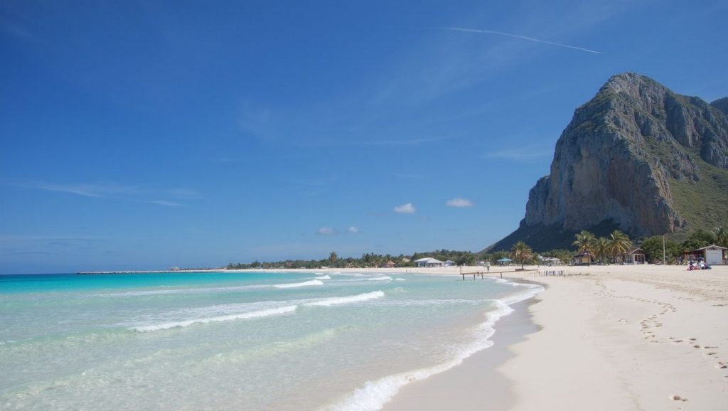 Arena y mar en Spiaggia Seno dell'Arena, San Vito Lo Capo, Sicilia