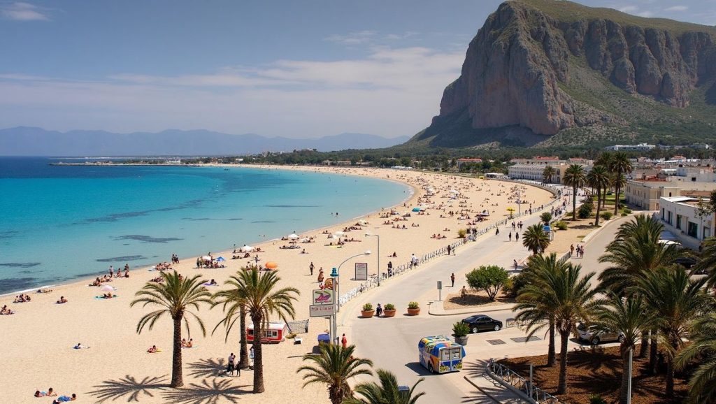 Detalle del agua en Spiaggia Seno dell'Arena, San Vito Lo Capo, Sicilia