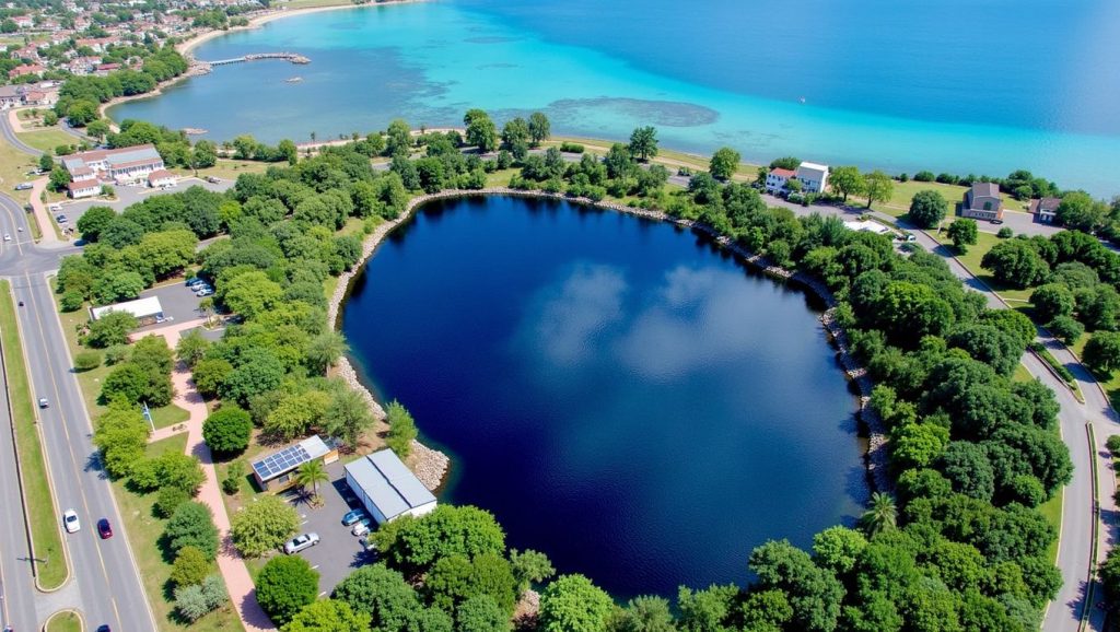 Cenote Azul Bacalar (Bacalar, México) — foto 4