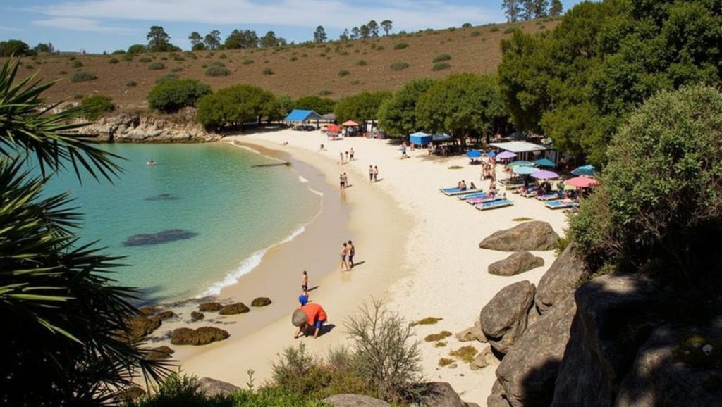 playa Cabanas abandonadas (Oaxaca, México) — foto 4