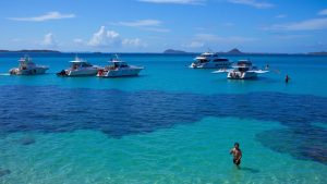 Playa El Garrafón (Isla Mujeres, México)