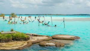 Playa La Albarrada (Bacalar, México)
