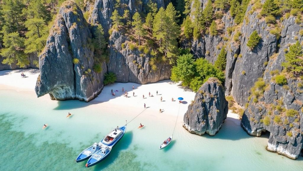 Cagbatang Beach (Archipiélago de Bacuit, El Nido, Palawan, Filipinas) — foto 6