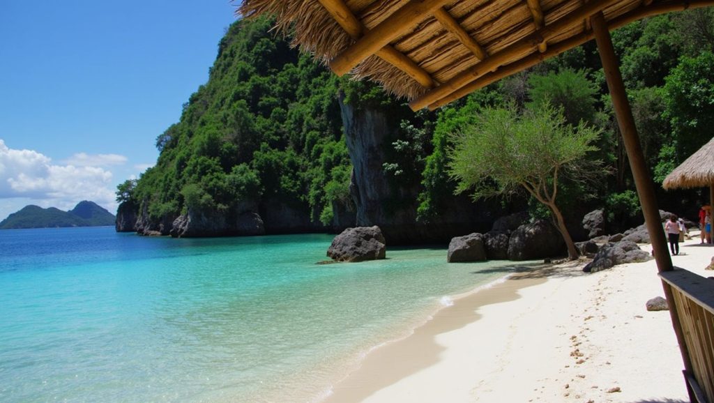Calumbuyan Beach (Oeste de Busuanga, Coron, Palawan, Filipinas) — foto 3