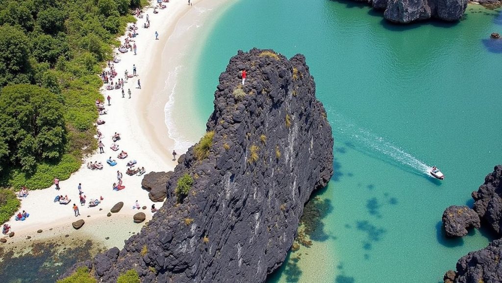 Desert Sanctuary Island Beach (Archipiélago de Bacuit, El Nido, Palawan, Filipinas) — foto 3
