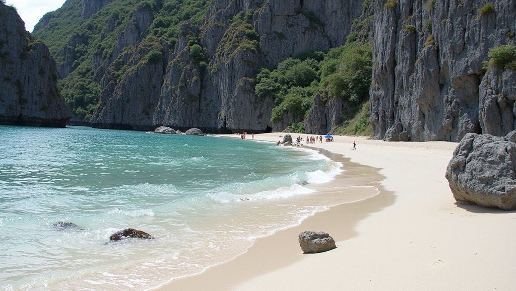 Desert Sanctuary Island Beach (Archipiélago de Bacuit, El Nido, Palawan, Filipinas) — foto 5