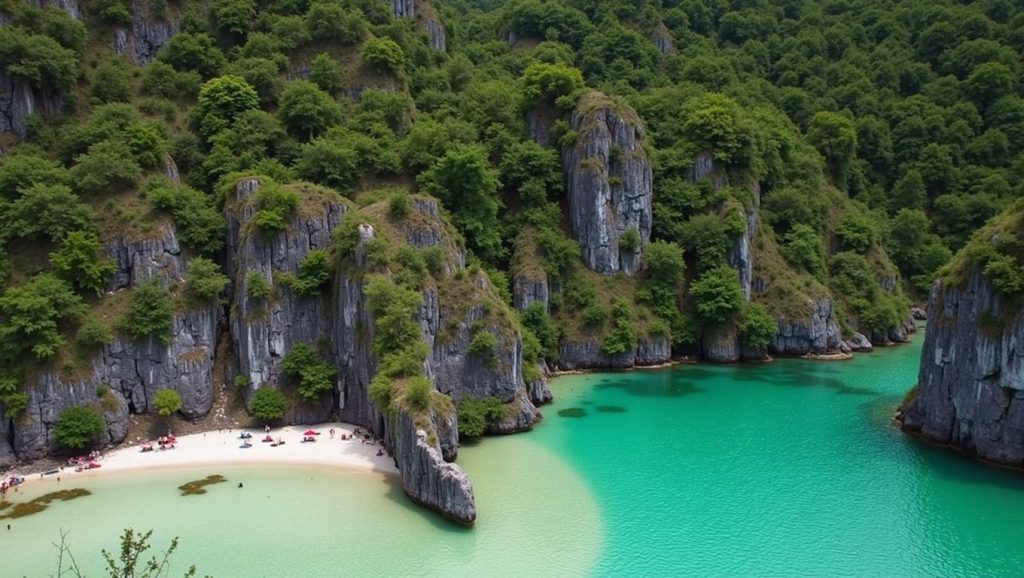Desert Sanctuary Island Beach (Archipiélago de Bacuit, El Nido, Palawan, Filipinas) — foto 6