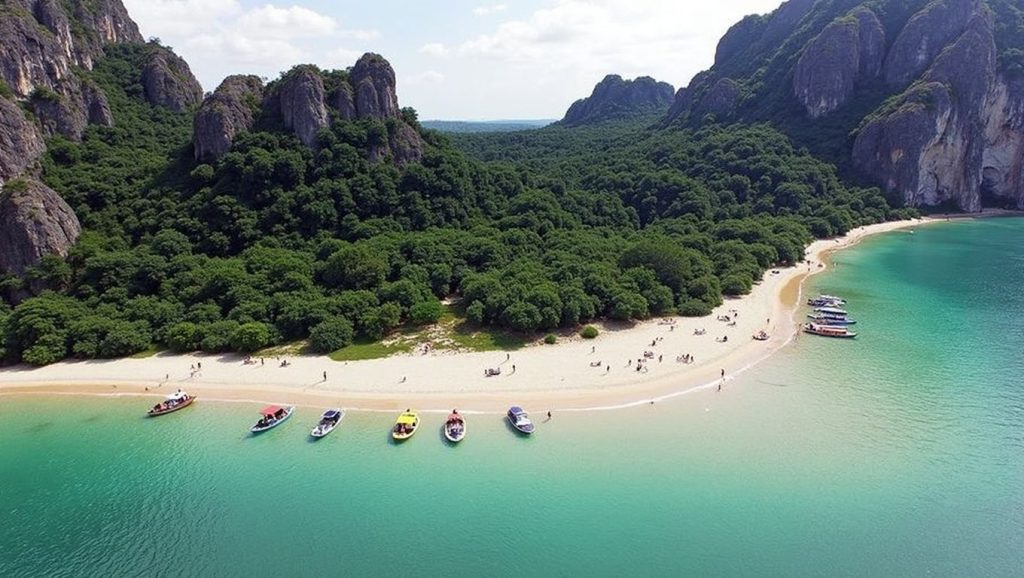 Hat Sai Khao (Cabo Krabi Norte, Krabi, Tailandia) — foto 6