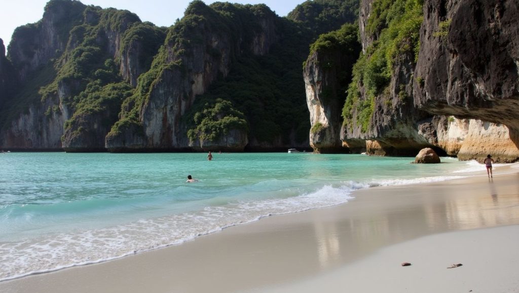 Hin Khom Beach (Este de Phi Phi Don, Koh Phi Phi, Krabi, Tailandia) — foto 1