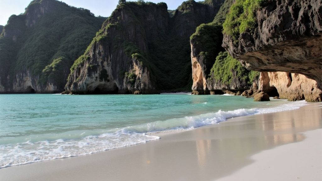 Hin Khom Beach (Este de Phi Phi Don, Koh Phi Phi, Krabi, Tailandia) — foto 2