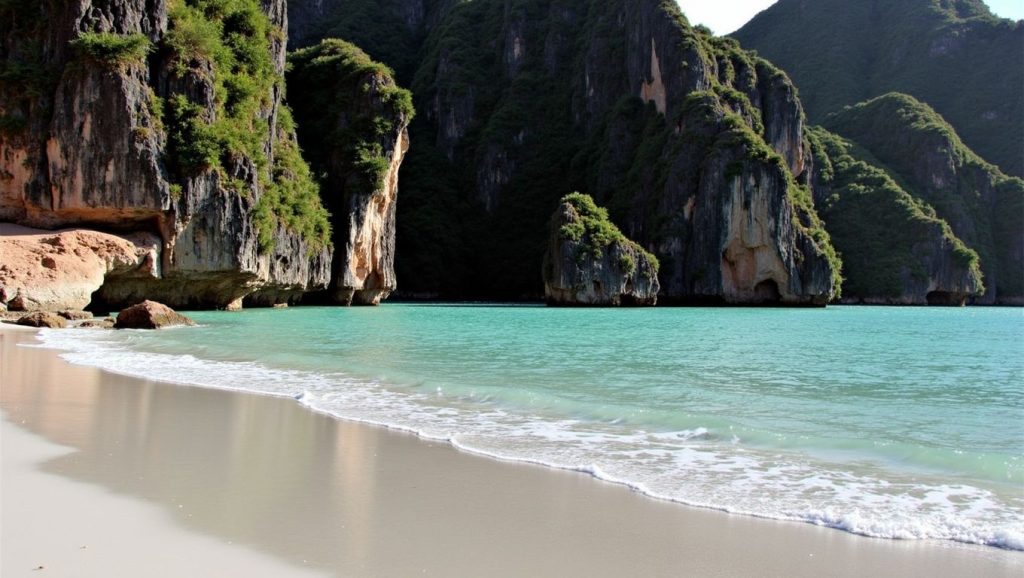 Hin Khom Beach (Este de Phi Phi Don, Koh Phi Phi, Krabi, Tailandia) — foto 3