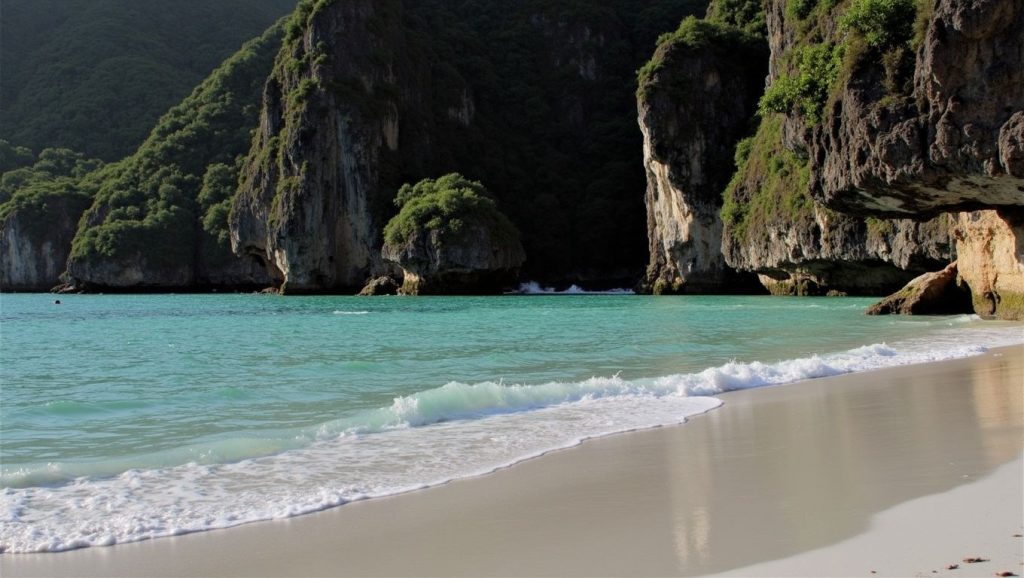 Hin Khom Beach (Este de Phi Phi Don, Koh Phi Phi, Krabi, Tailandia) — foto 4
