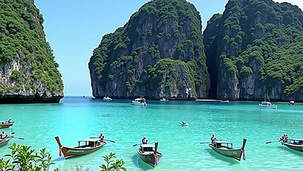 Loh Samah Beach (Phi Phi Leh, Koh Phi Phi, Krabi, Tailandia) — foto 1
