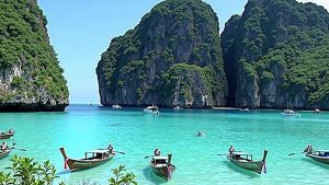 Loh Samah Beach (Phi Phi Leh, Koh Phi Phi, Tailandia)