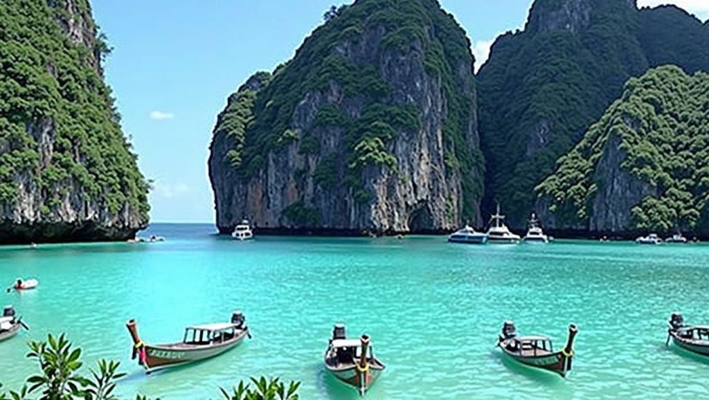 Loh Samah Beach (Phi Phi Leh, Koh Phi Phi, Krabi, Tailandia) — foto 3