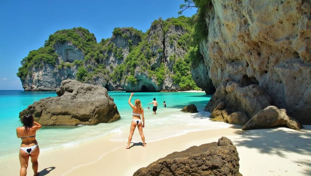 Maya Noi Beach (Phi Phi Leh, Koh Phi Phi, Krabi, Tailandia) — foto 6