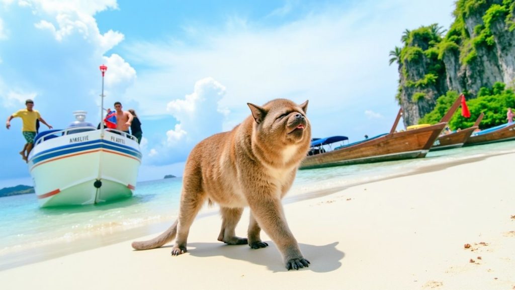 Monkeys island (Cabo Krabi Norte, Krabi, Tailandia) — foto 1