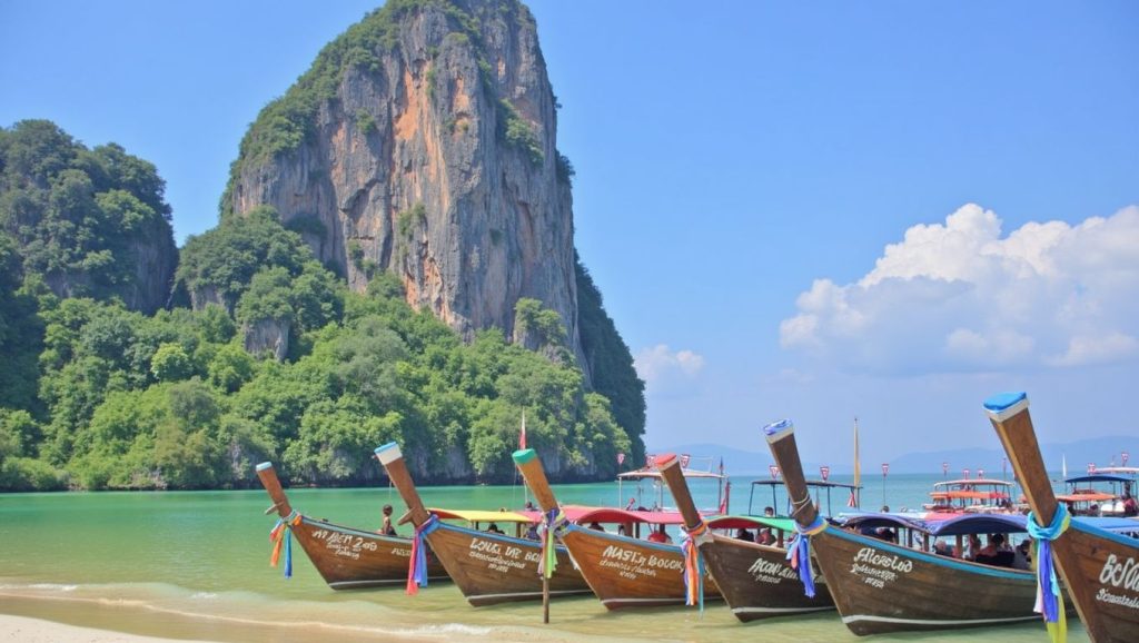 Railay West Beach (Ao Nang-Railay, Krabi, Tailandia) — foto 2