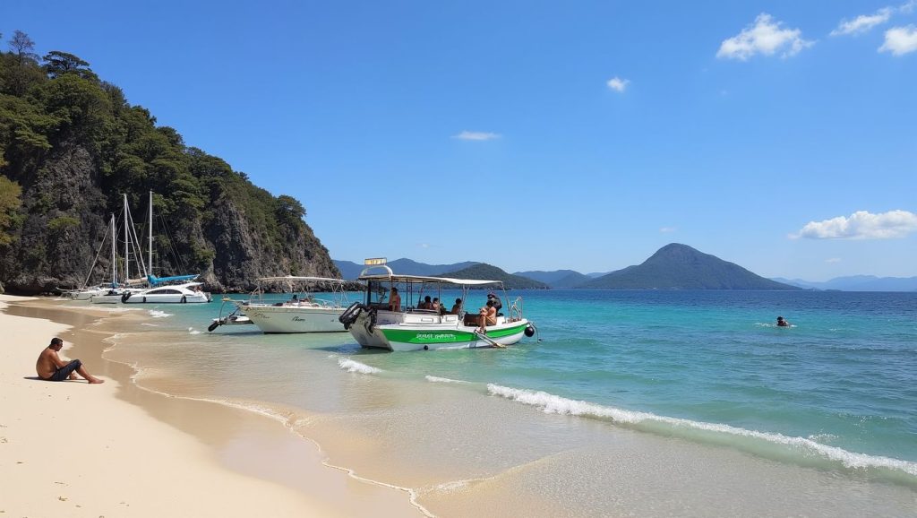 Seven Commandos Beach (El Nido pueblo, El Nido, Palawan, Filipinas) — foto 4