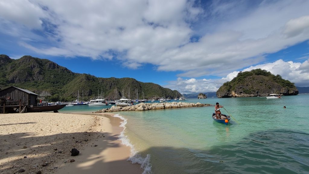 Shimizu Beach (Archipiélago de Bacuit, El Nido, Palawan, Filipinas) — foto 3