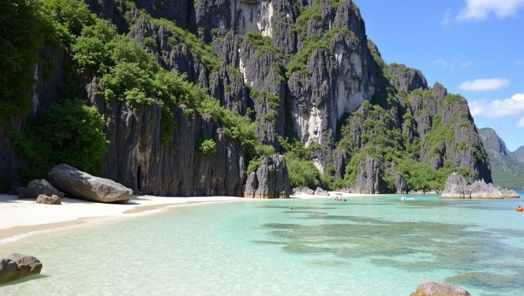 Talisay Beach (Archipiélago de Bacuit, El Nido, Palawan, Filipinas) — foto 3