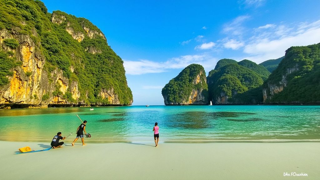 Toh Koh Beach (Este de Phi Phi Don, Koh Phi Phi, Krabi, Tailandia) — foto 4