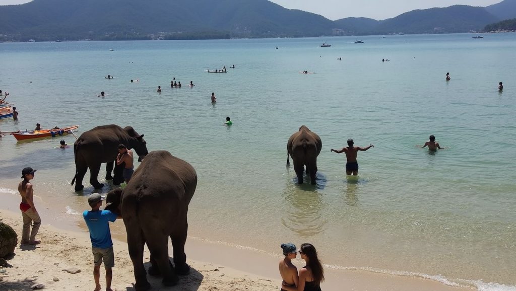 Tri Trang Beach (Patong, Phuket, Tailandia) — foto 4